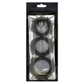 TOP SILICONE C RINGS - BLACK (3-PACK)